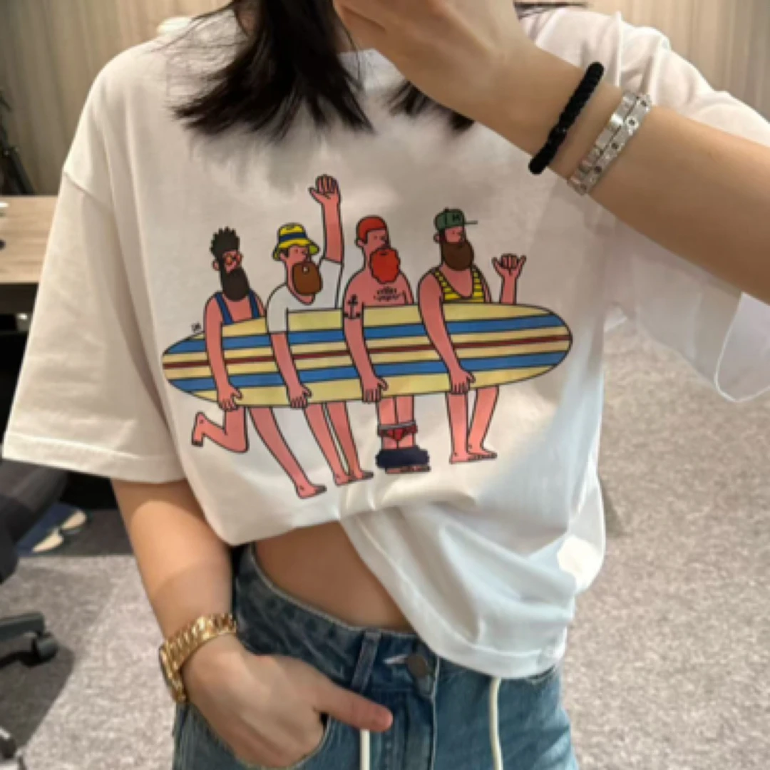 SEVENFUOO-TX6982【冲浪小伙伴】短袖