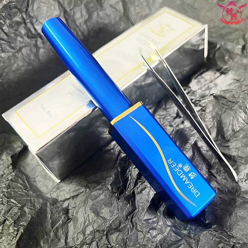 梦鹿温和银装胶水安全持久牢固透明速干防水防汗假睫毛胶水易卸除