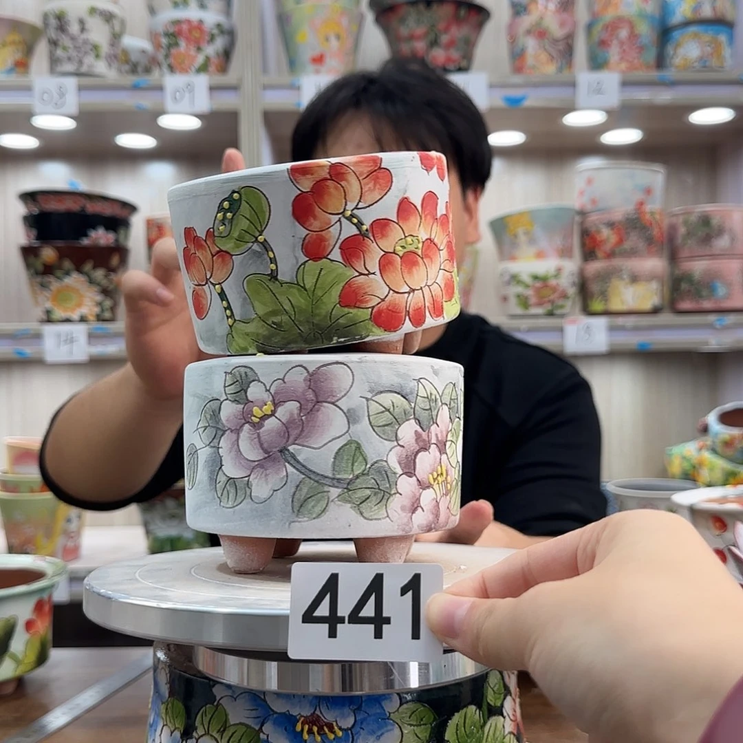 紫砂花盆瑕疵瑕疵441