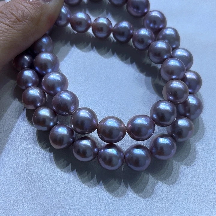 淡水珍珠颈饰银S925镶嵌