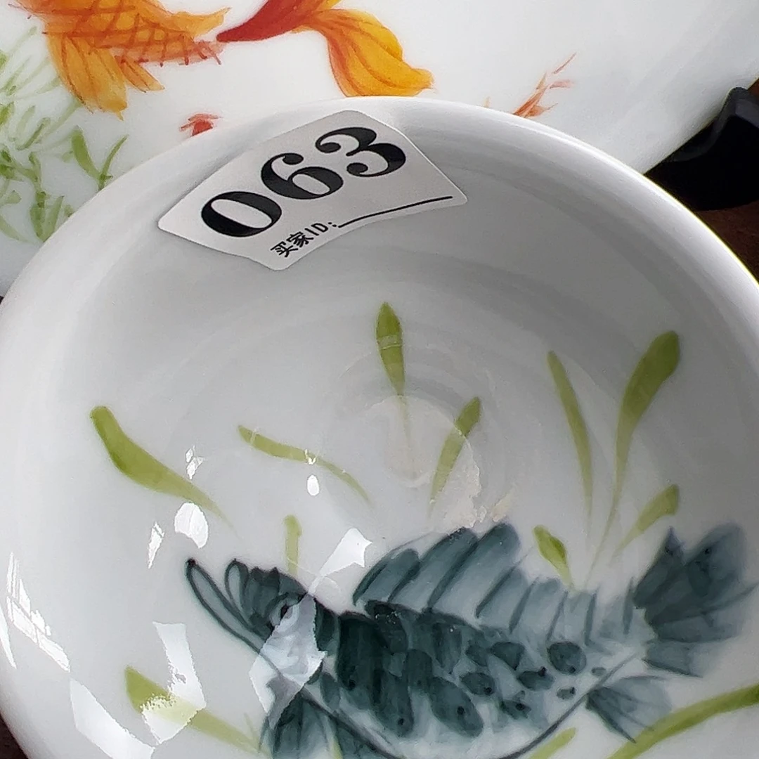 瓷片景德镇陶瓷手工手绘制作