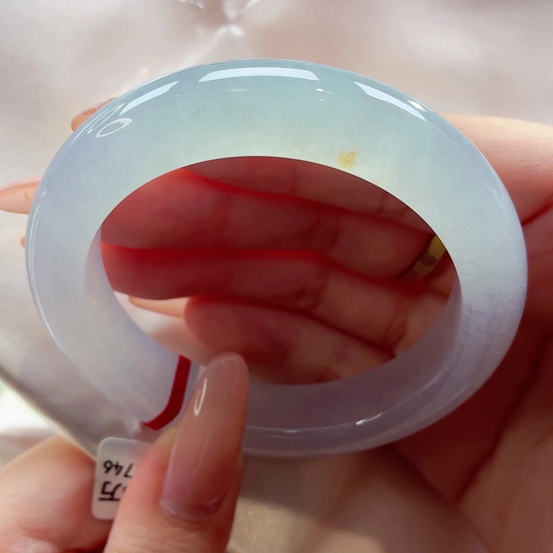 翡翠未镶嵌手镯22（46号）