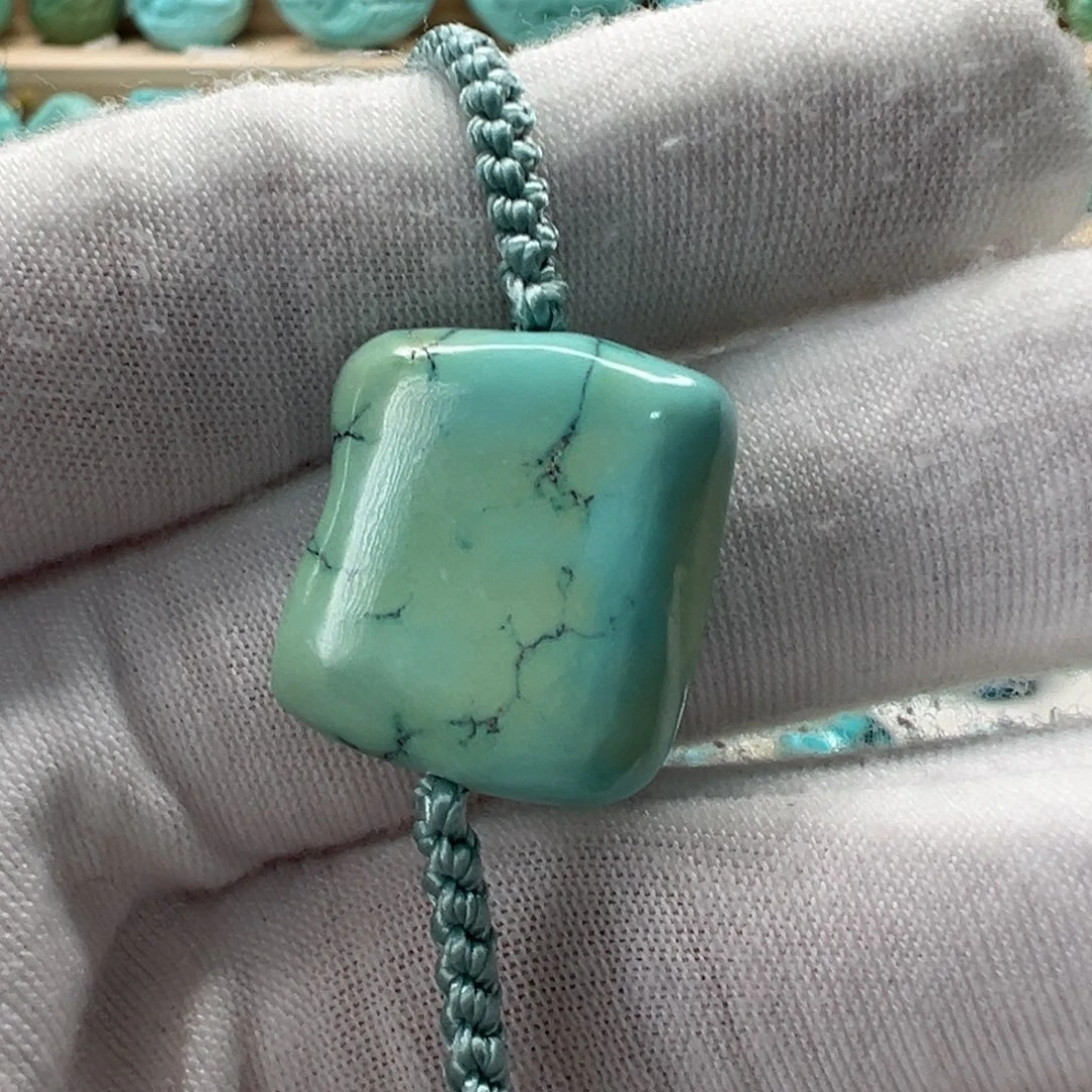 未镶嵌绿松石随形 18mm