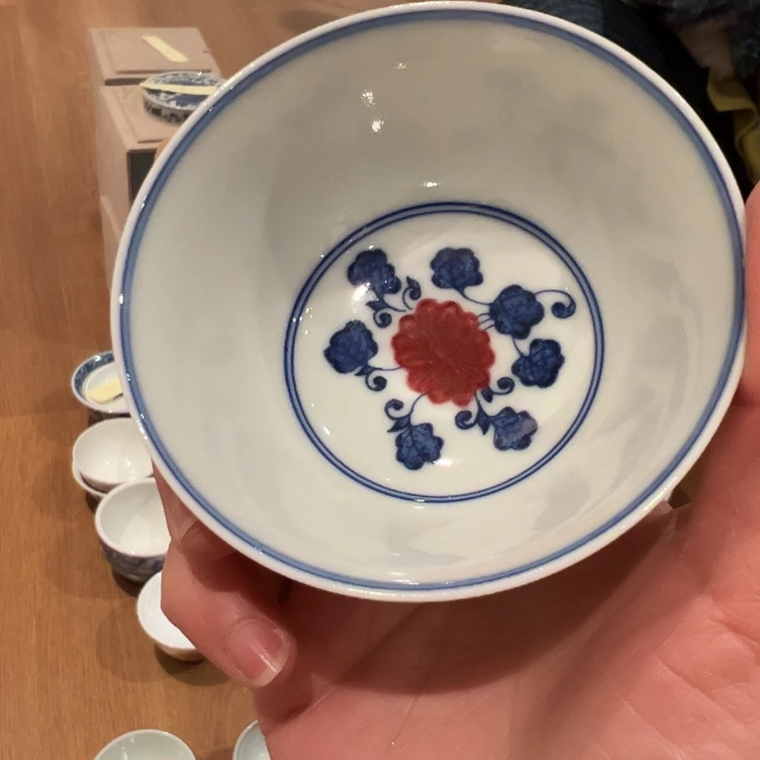 微瑕臻玉古坊原矿釉里红
