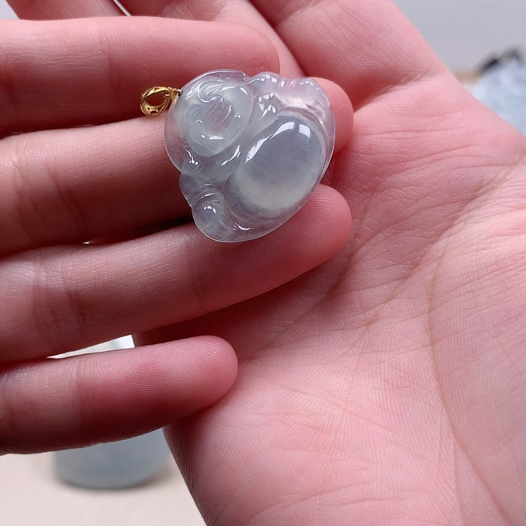 思***胖翡翠未镶嵌颈饰翡翠88