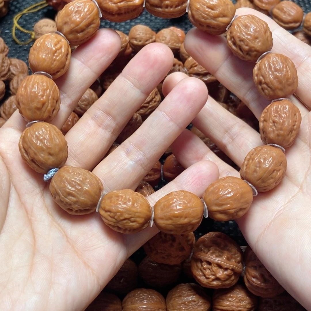 .***.手串文玩核桃小枣手串