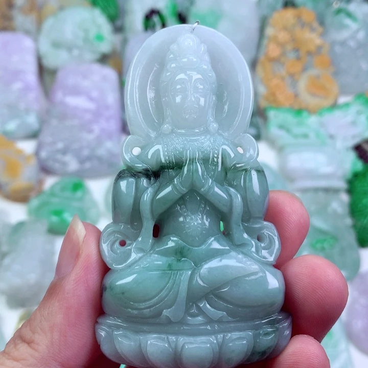 吊坠(不含链)未镶嵌翡翠