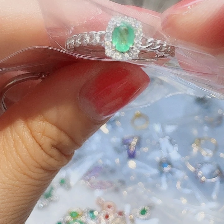 吊坠925银合成立方氧化锆