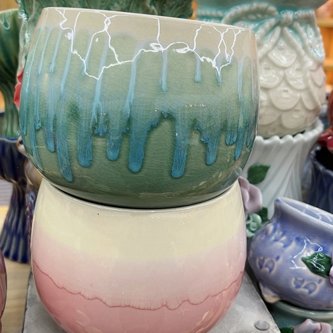 【闪购商品】陶瓷花盆