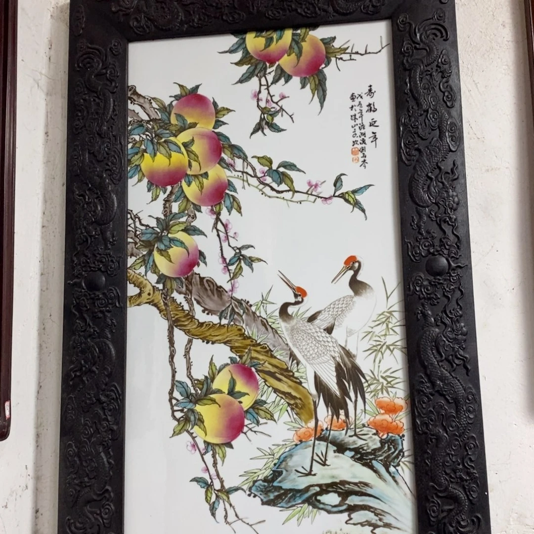 瓷1米*60*1景德镇瓷板画柴窑烧制