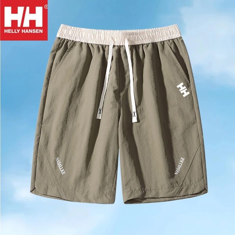 【海丽】HH2025新款·透气男松紧+系带速干短裤跑步潮流运动薄款