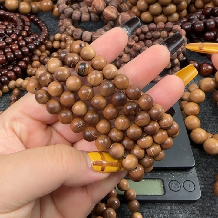 木老山檀0.8瑕疵单圈奶香