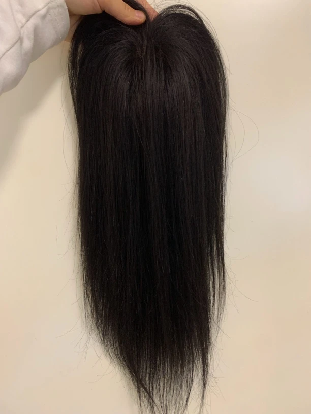 H最新款超薄超软蚕丝网35厘米8×12大网底，全真发补发片