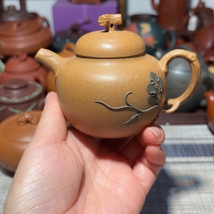 茶壶紫砂原矿宜兴紫砂微瑕