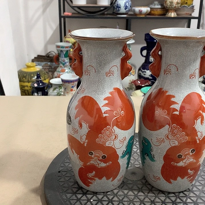 摆件陶博古架陶瓷摆件