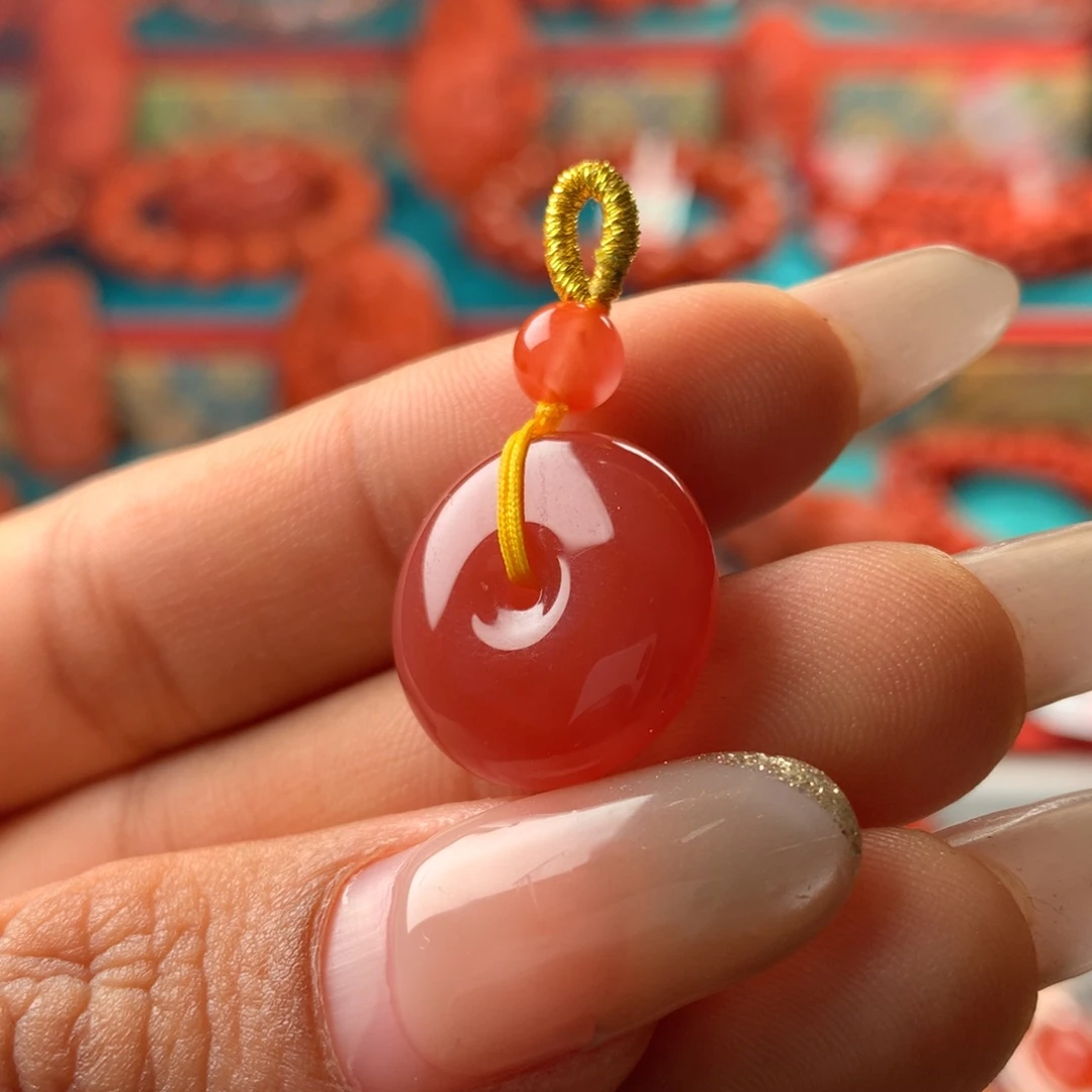 吊坠(不含链)未镶嵌南红玛瑙