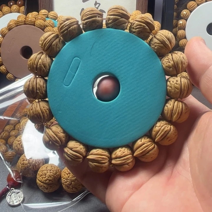 桃核手串好****╕17尺寸一道筋桃核