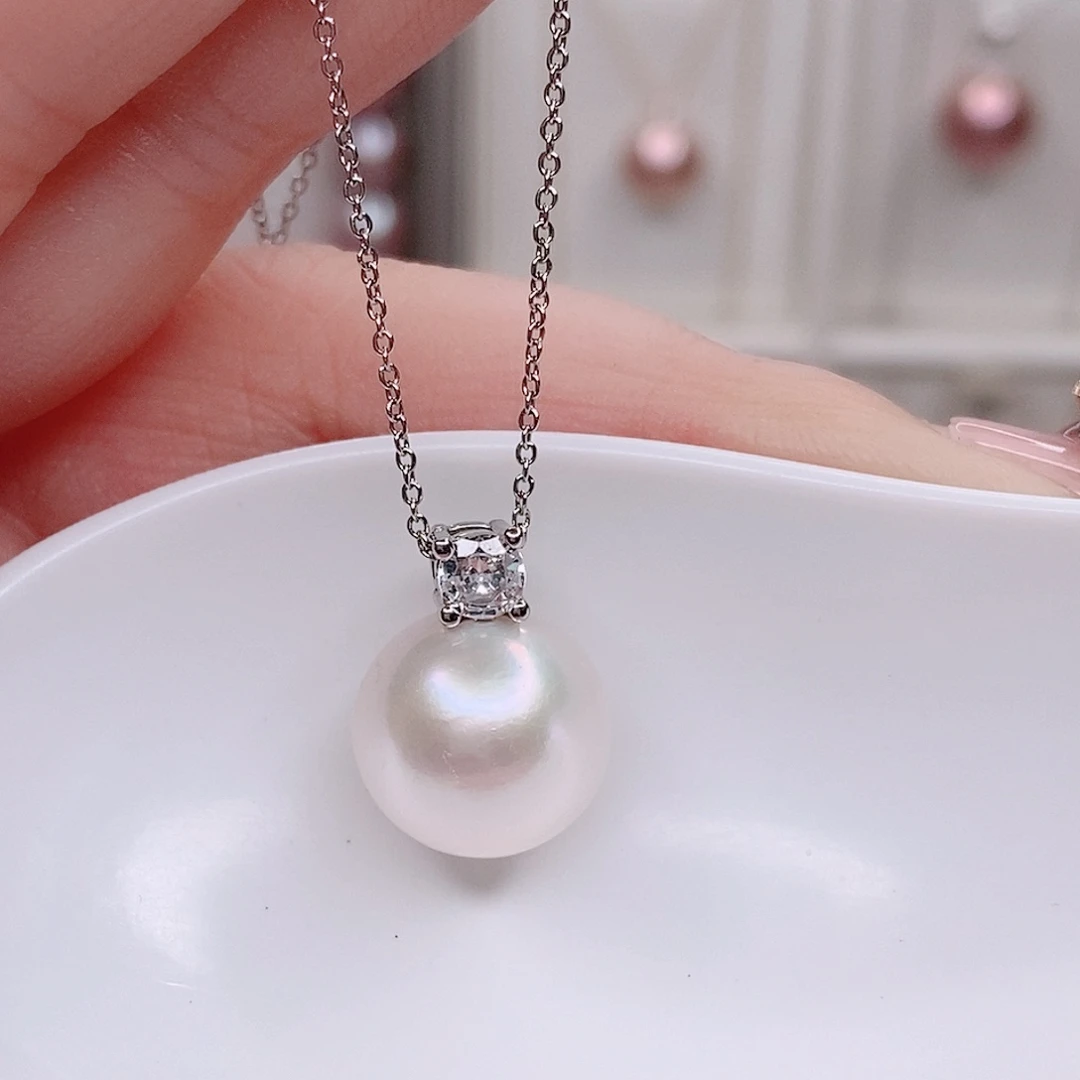 颈饰淡水珍珠合金