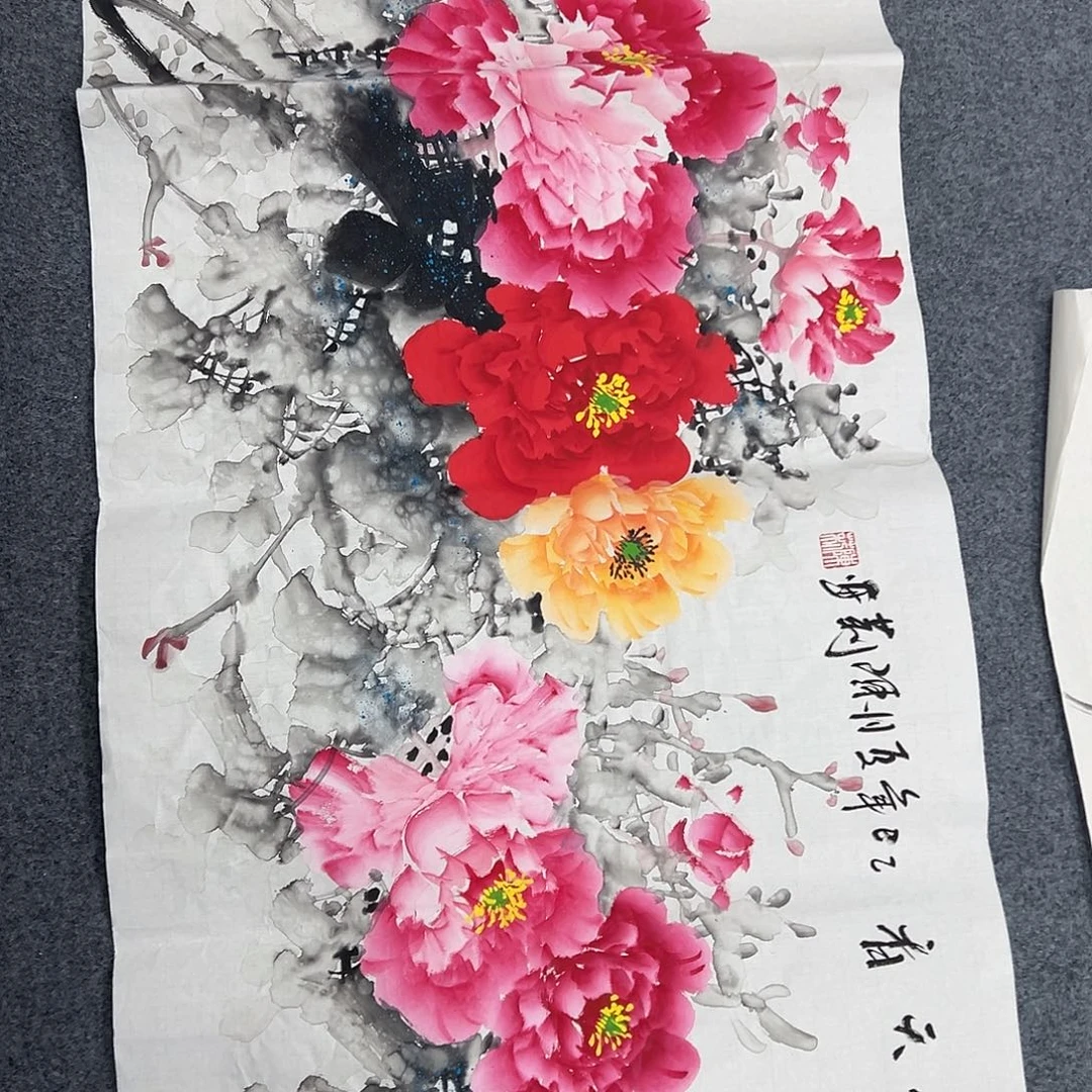 国画纯手绘作品图