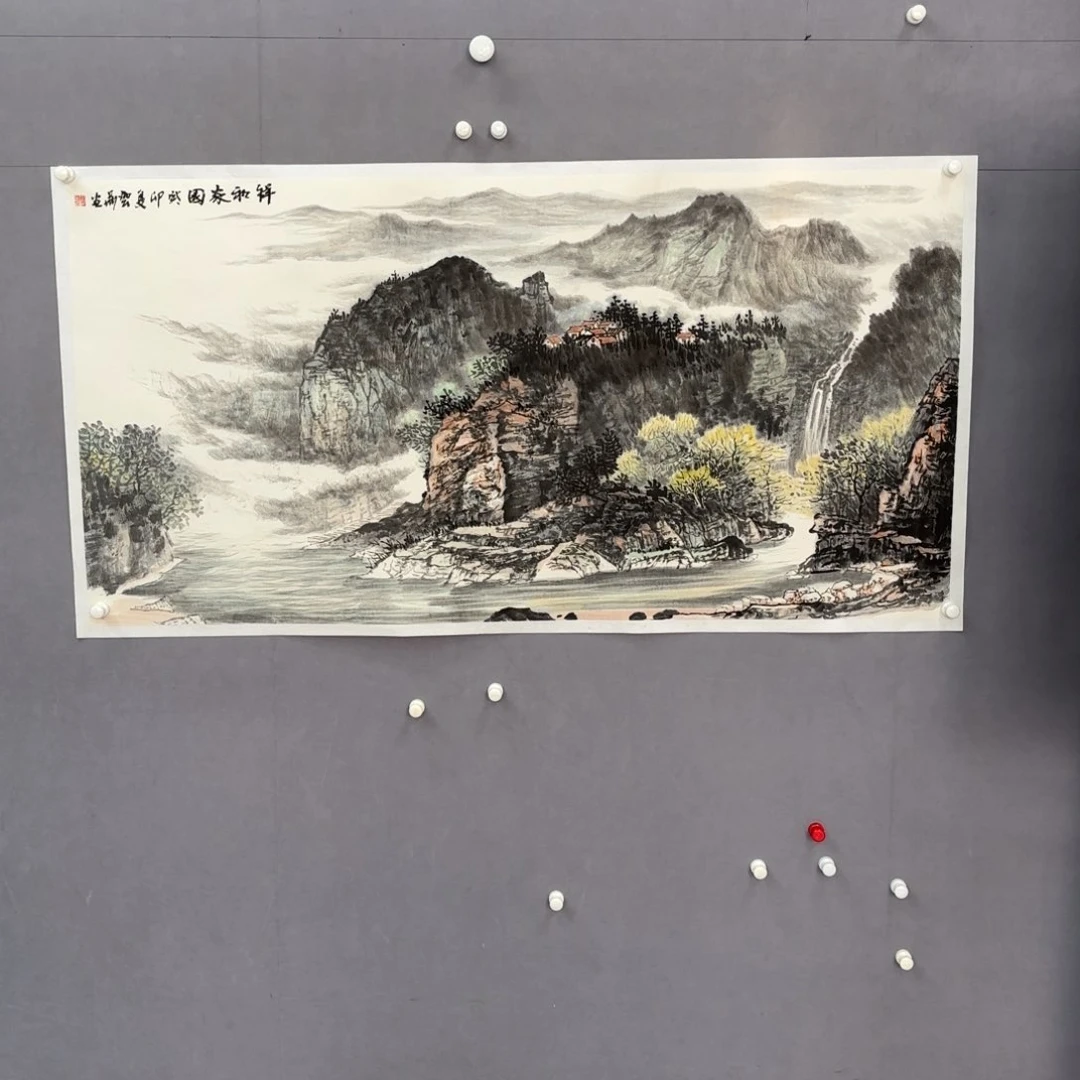 国画亲笔手绘原创