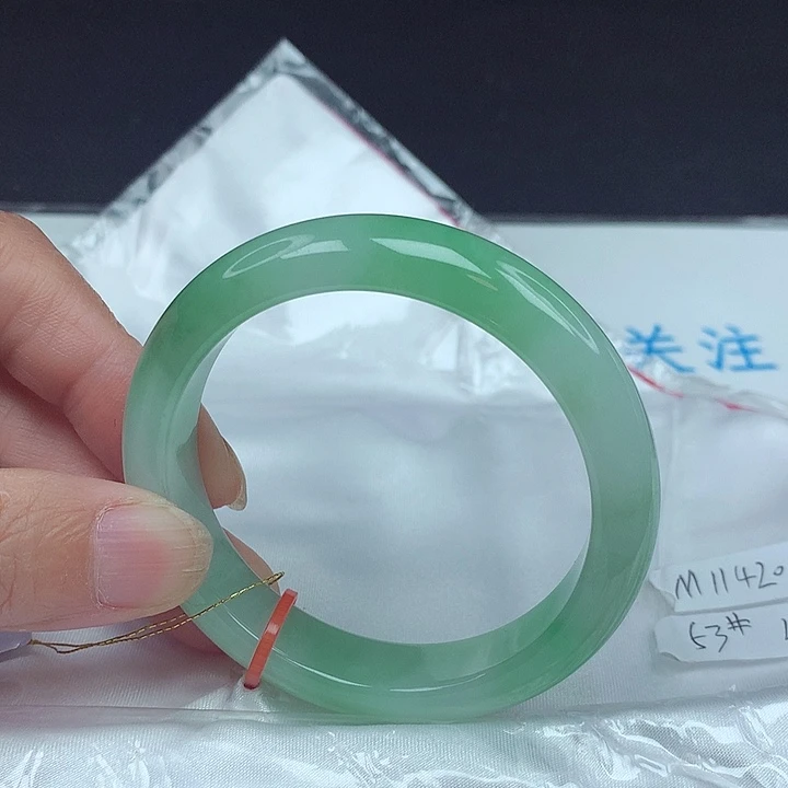 未镶嵌手镯翡翠53圈4202