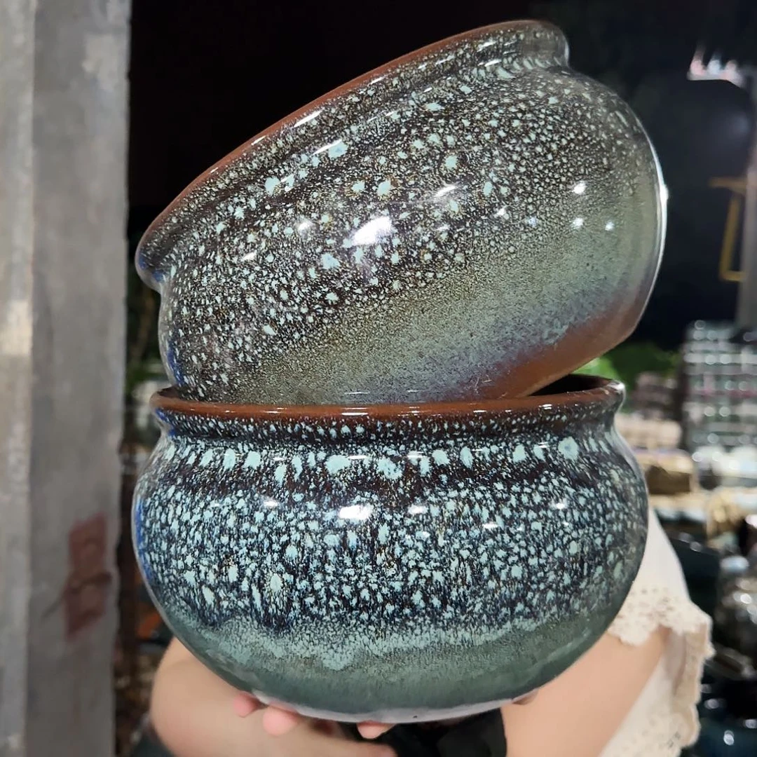 花盆紫砂高14口22