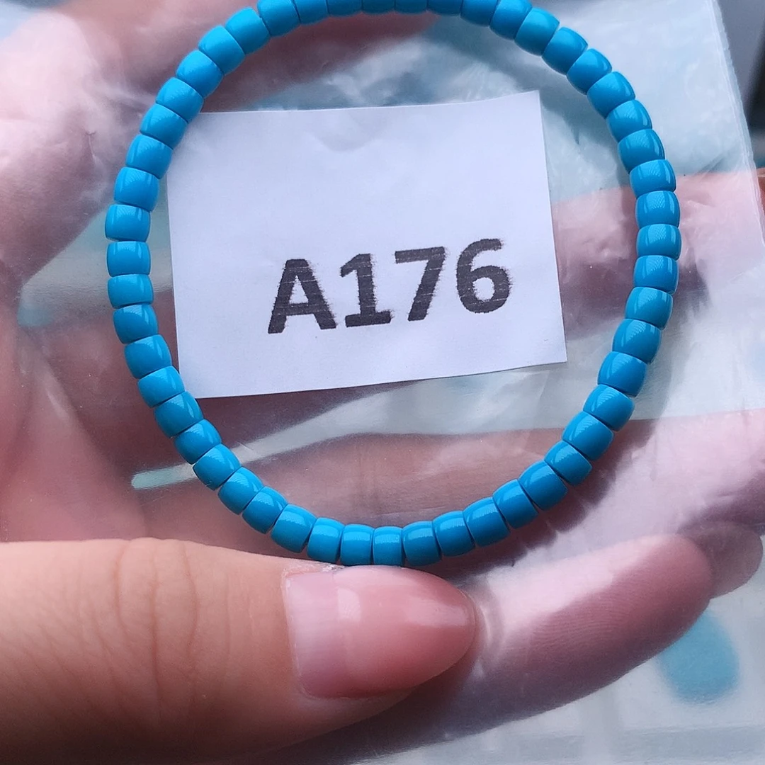 绿松石未镶嵌高瓷高色