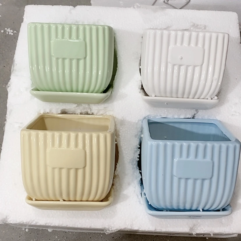 【闪购商品】陶瓷陶瓷花盆，多肉花盆