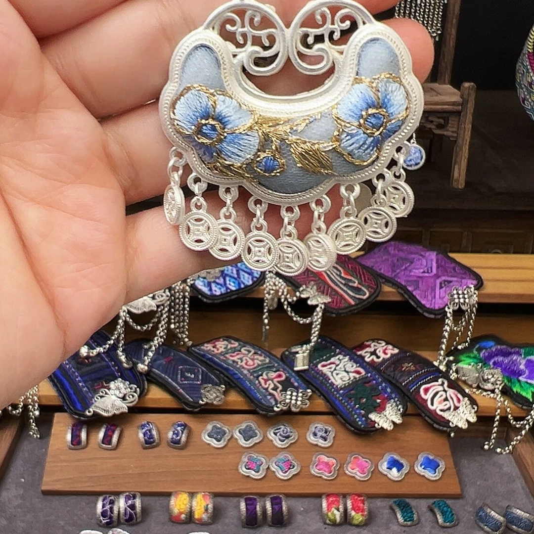 织绣手工刺绣工艺品