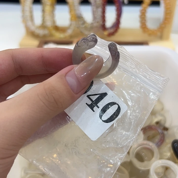 玛瑙/玉髓合金戒指40港17
