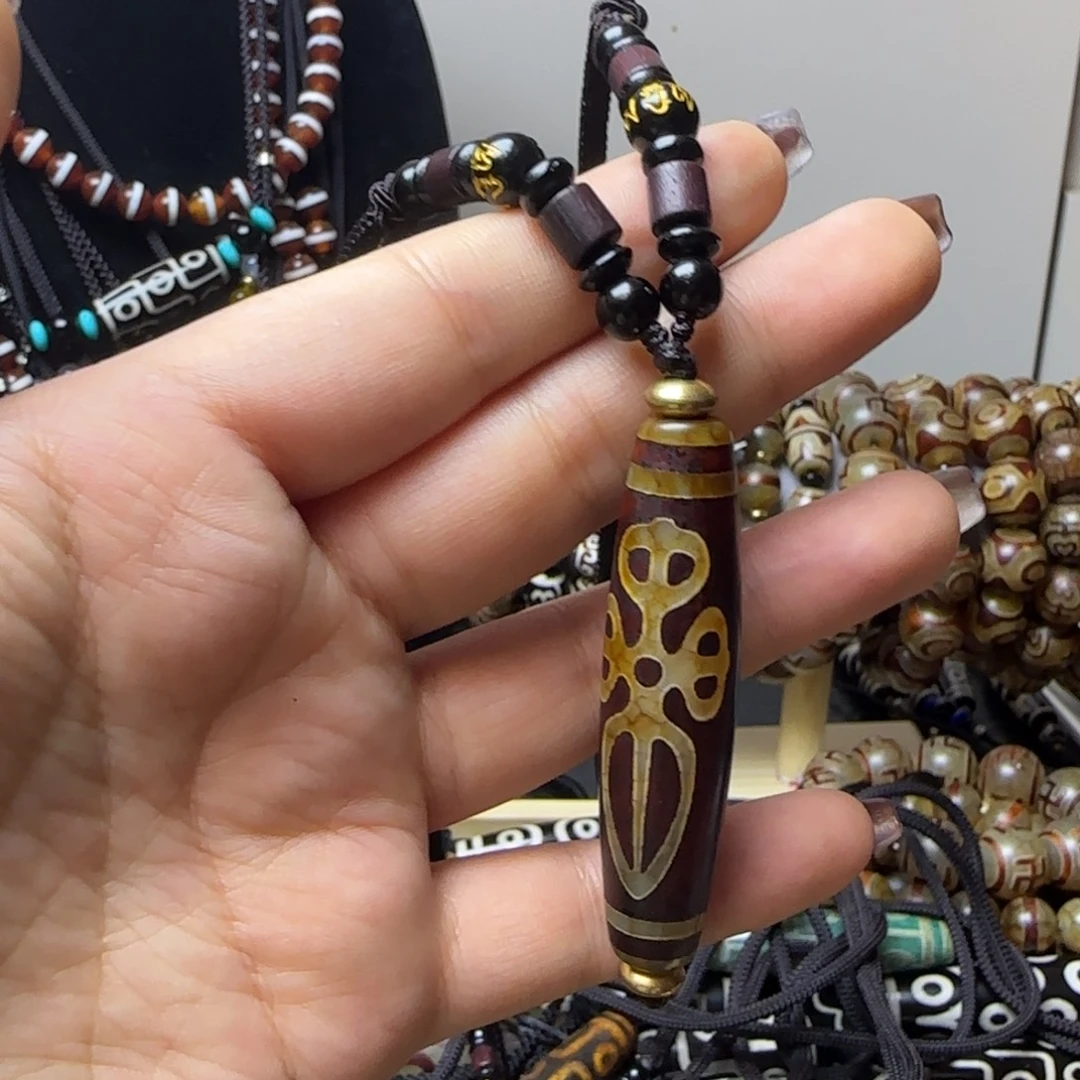 玛瑙/玉髓合金颈饰