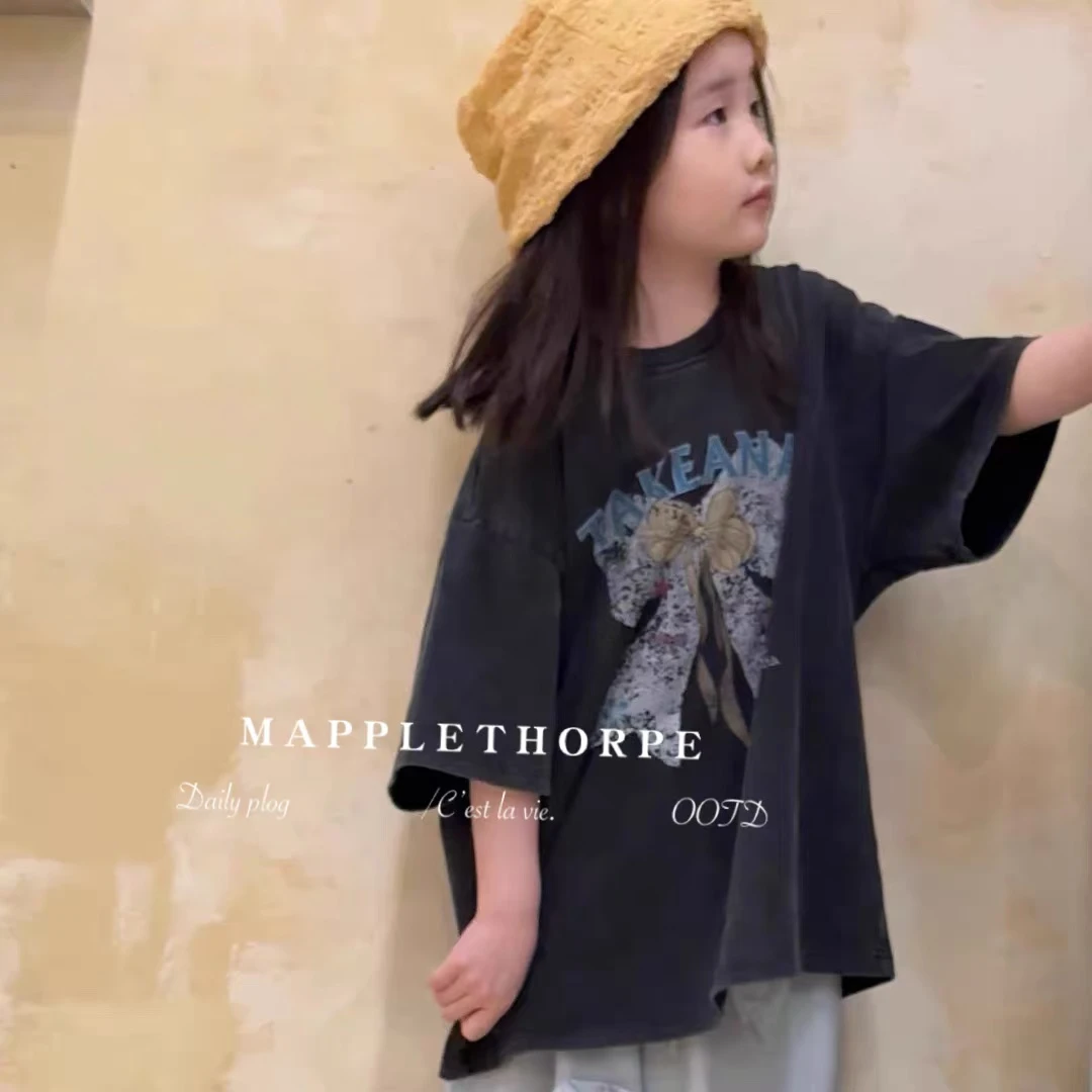 S0161儿童印花短袖T恤