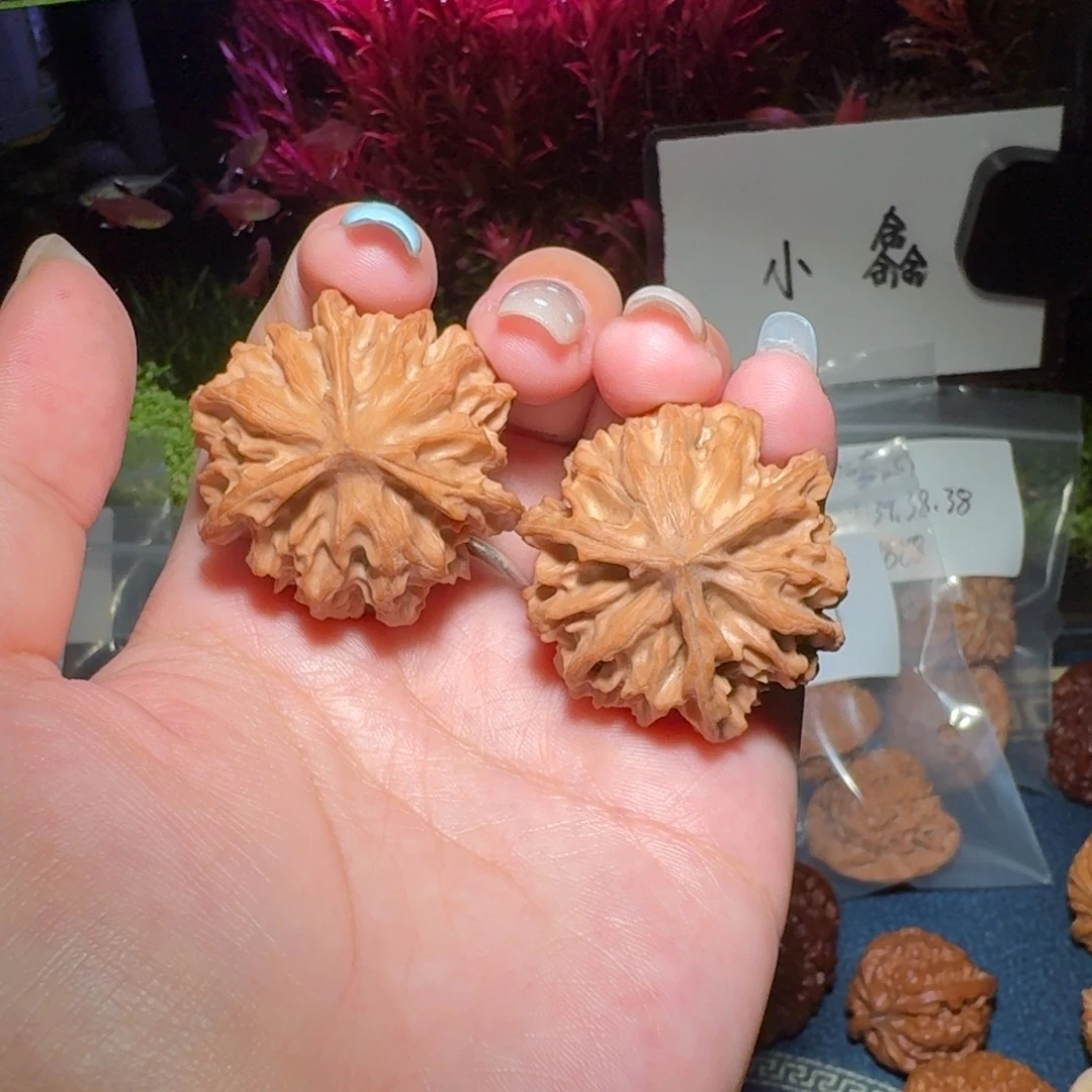 核桃把件034号37岐山正奔文玩核桃