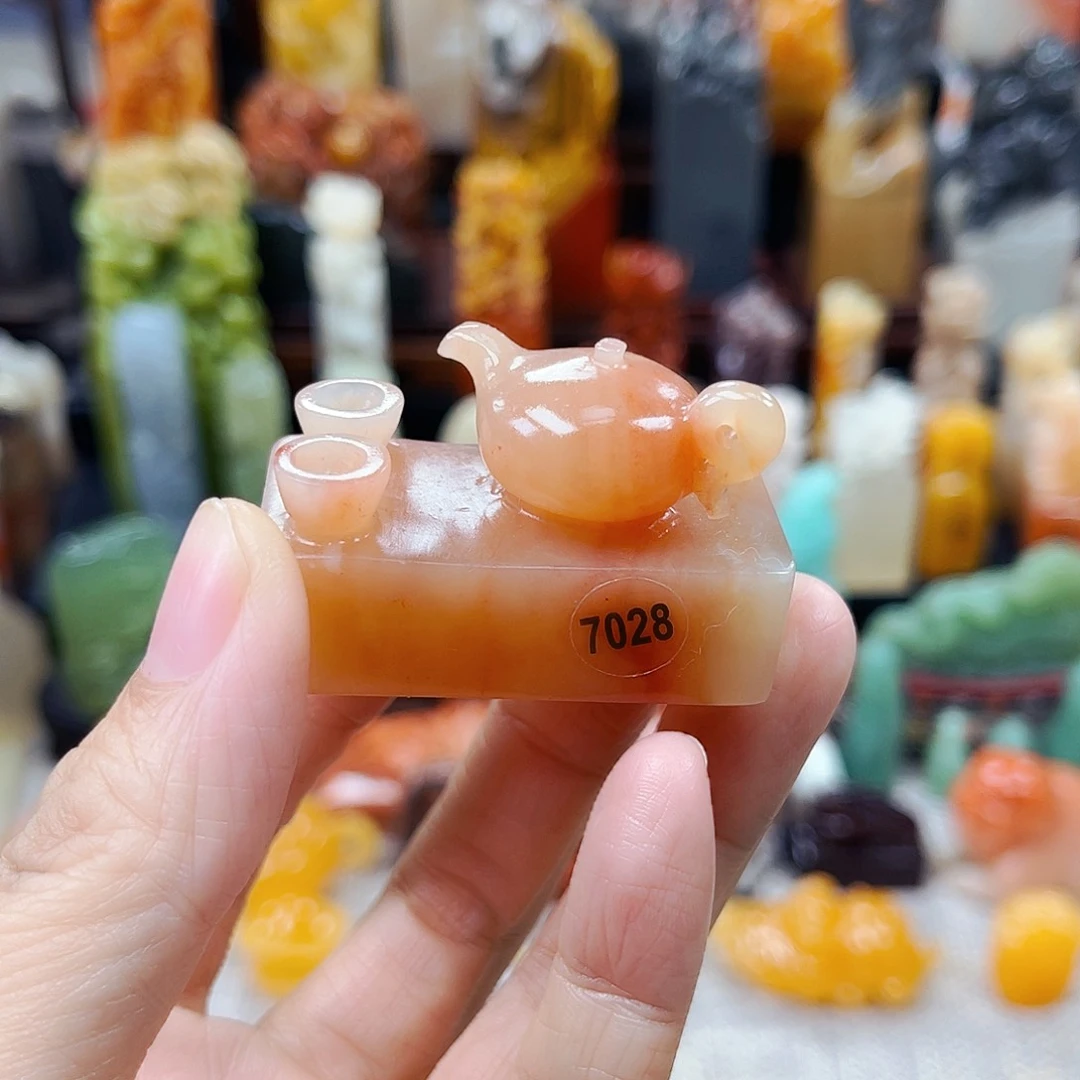 寿山石印石7028包邮包刻