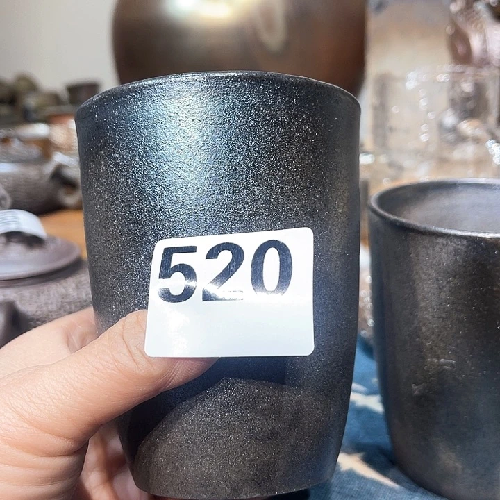 杯高温柴烧陶泥可乐杯