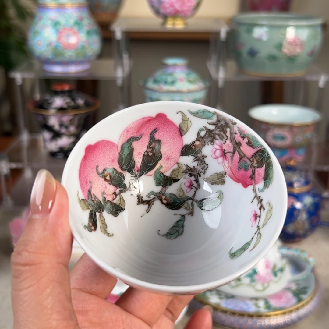 纯手工手绘 高端茶器