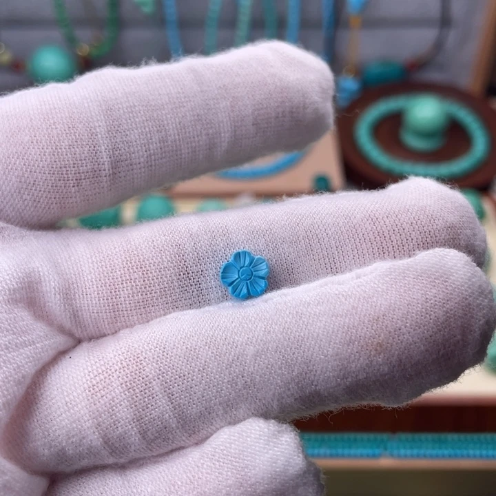 精品小花花卡7mm配饰