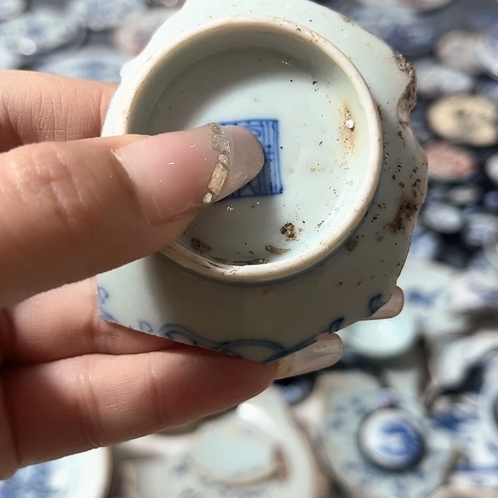 瓷片瓷片茶托喝茶非常不错