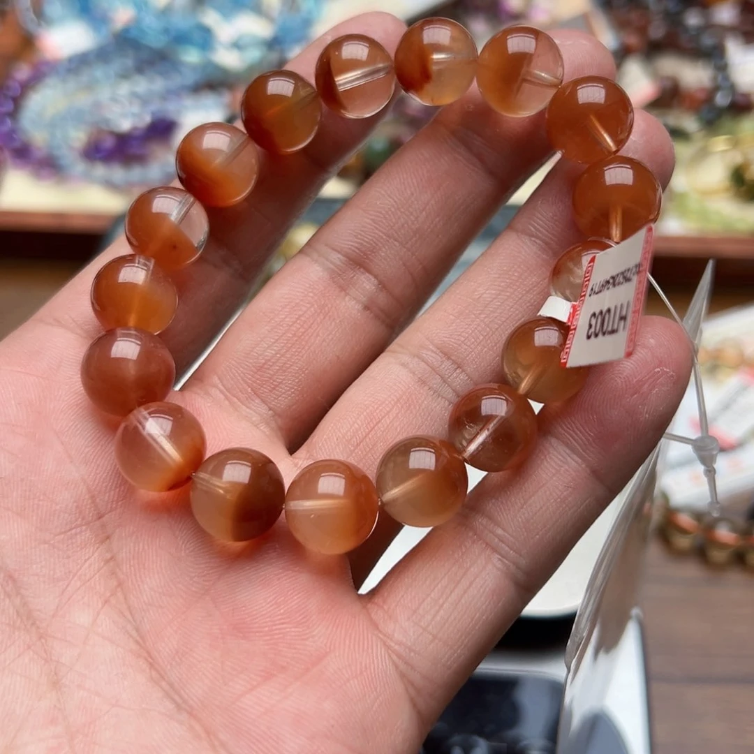 未镶嵌手链水晶红兔毛聚宝盆12