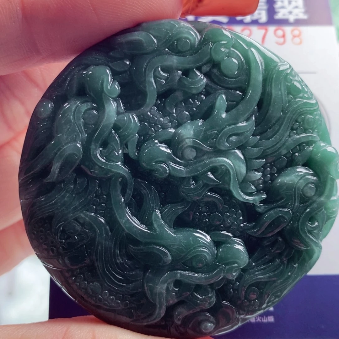 翡翠吊坠(不含链)未镶嵌