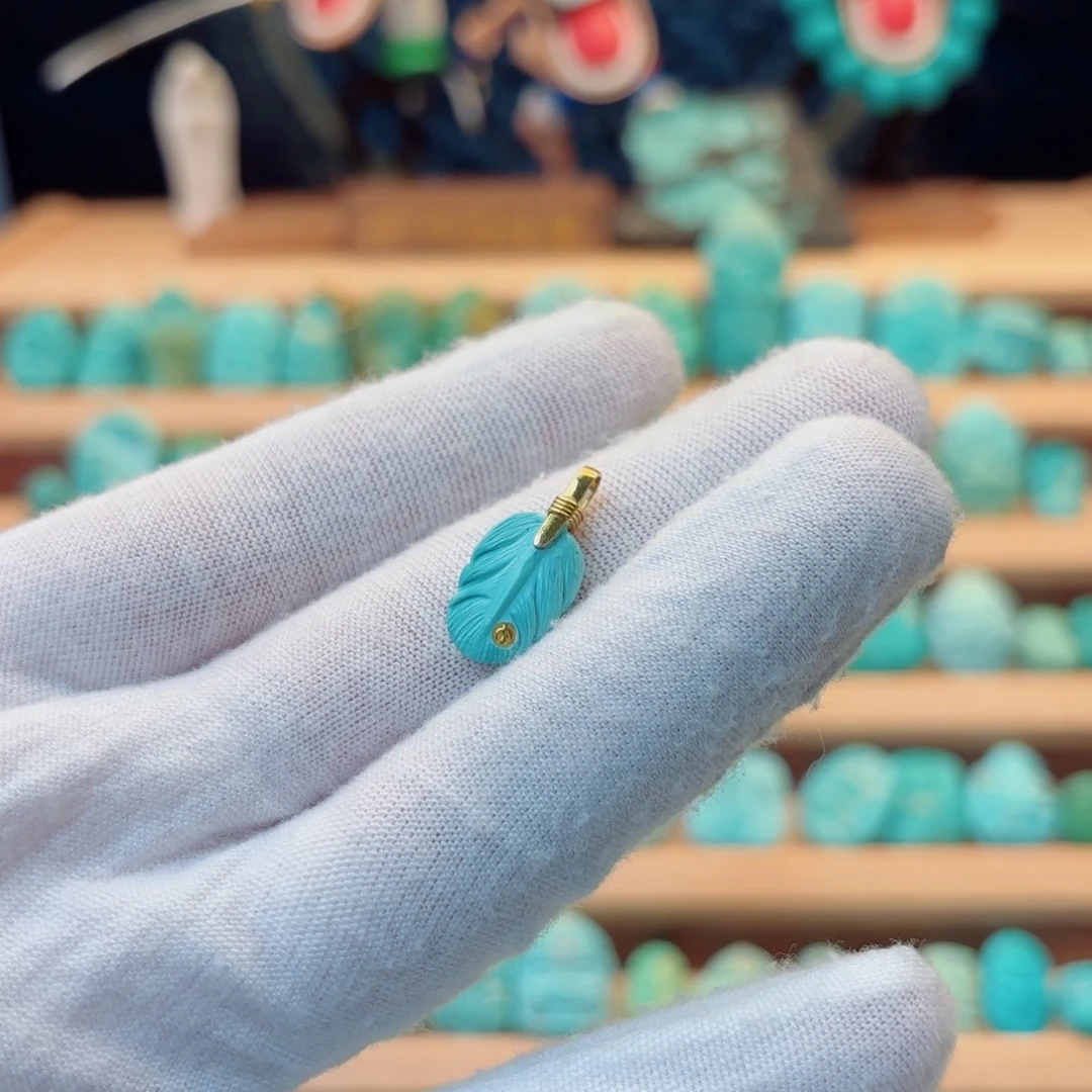 绿松石未镶嵌配饰