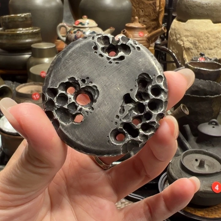 锡制盖置茶器茶器