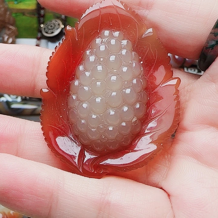 玛瑙/玉髓合金珠宝半成品