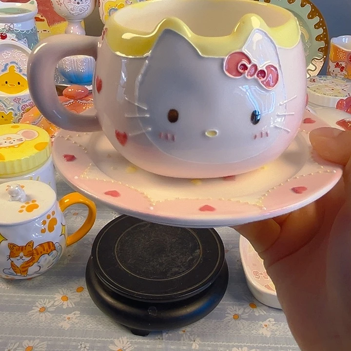 陶瓷景德镇陶瓷创意凯蒂猫