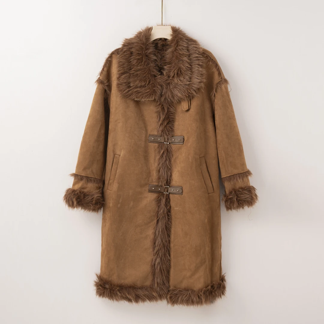 【特价-占单者限购】Q2465 设计感长款显瘦时尚外套 1819668