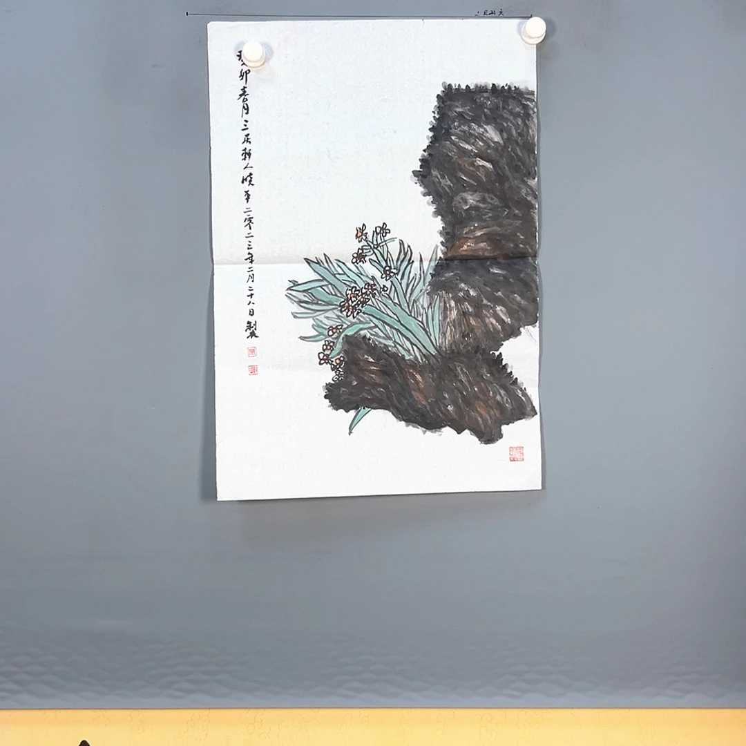 国画475 花鸟和蝴蝶都会出现
