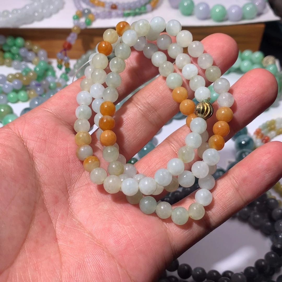 未镶嵌手链翡翠项链卡6.8