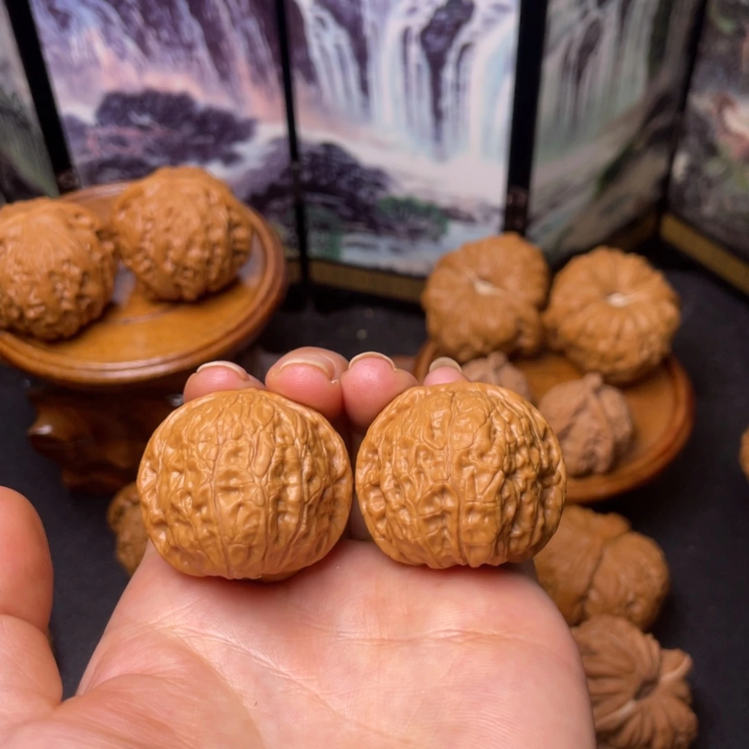 文玩核桃把件35全品乾隆磨