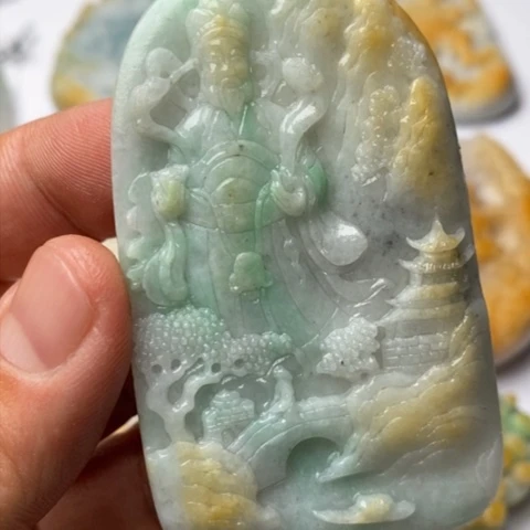 定制翡翠未镶嵌翡翠