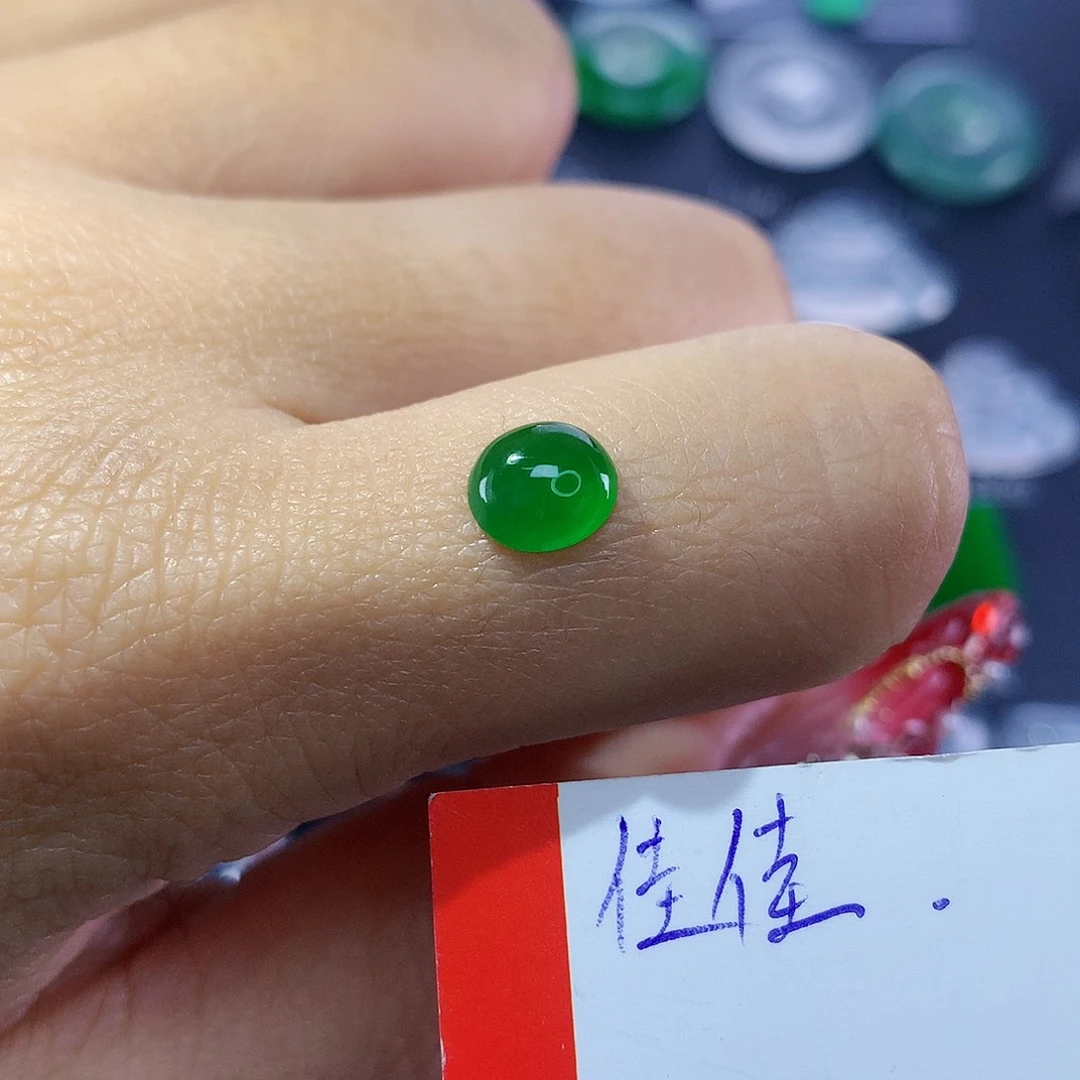 翡翠戒指未镶嵌纯天然缅甸a货翡翠